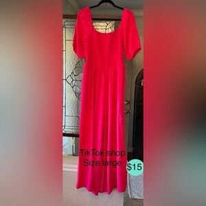 Elegant Pink Jumpsuit